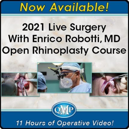 2021 Live Surgery With Enrico Robotti, MD Open Rhinoplasty Course
