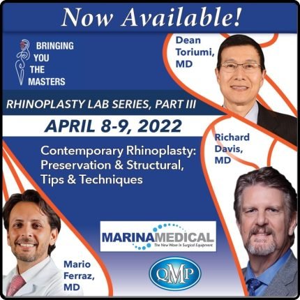 Quality Medical Publishing BYTM Rhinoplasty Part 3 Preservation & Structural, Tips & Techniques