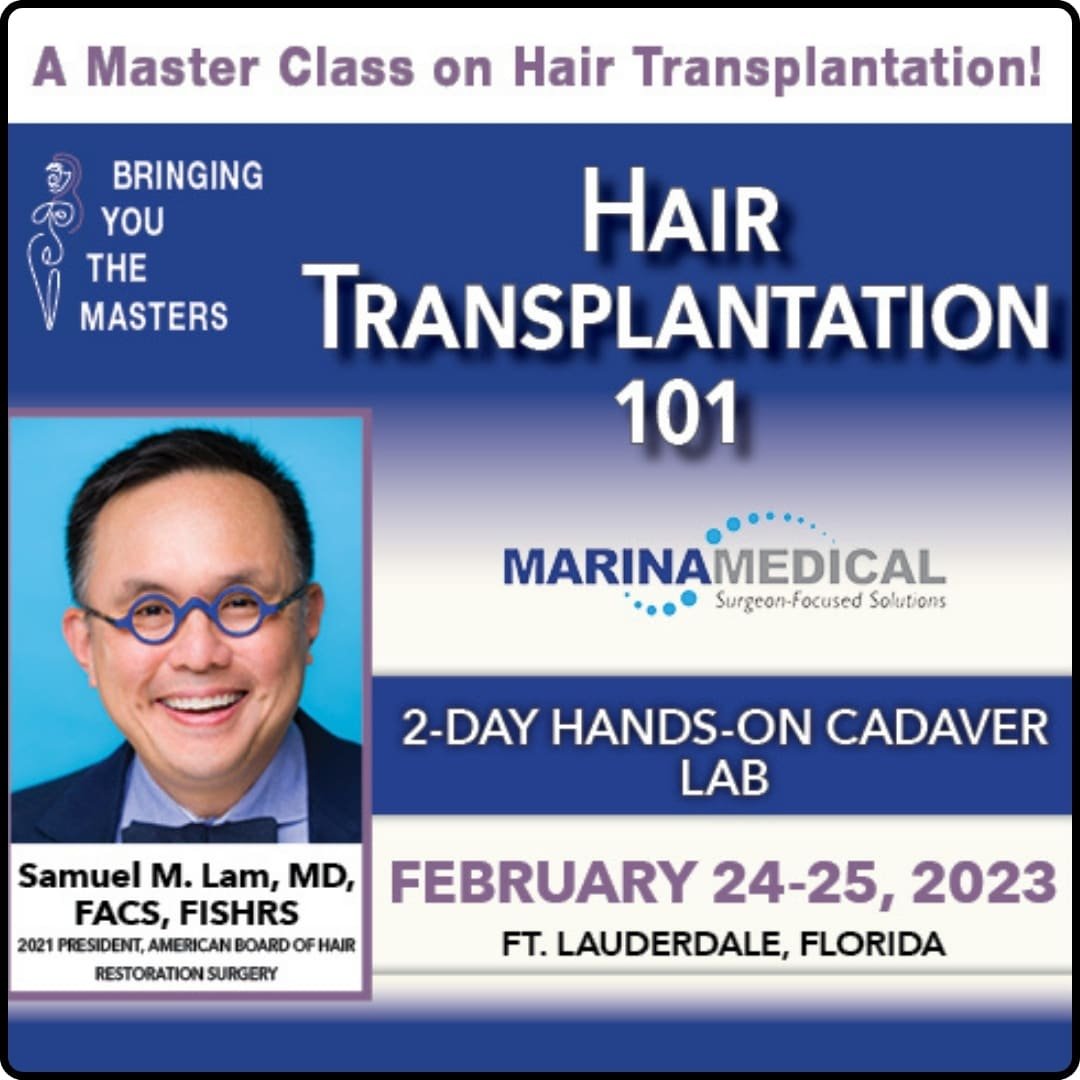 BYTM 7 Hair Transplant 101 Cadaver Course Videos 2023